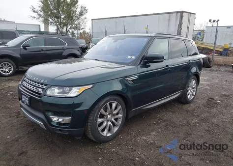 2016 Land Rover Range Rover Sport 3.0L V6 Supercharged Hse z USA, uszkodzony, nr VIN SALWR2PF1GA117024